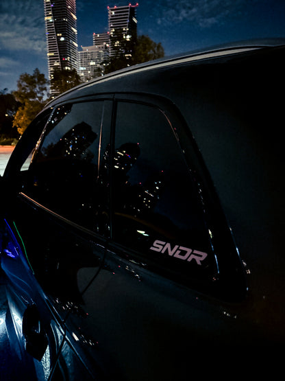SNDR Vehicle Banners