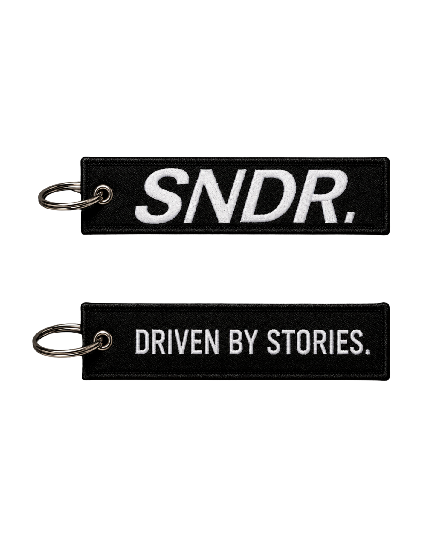 SNDR Embroidered Jet Tag