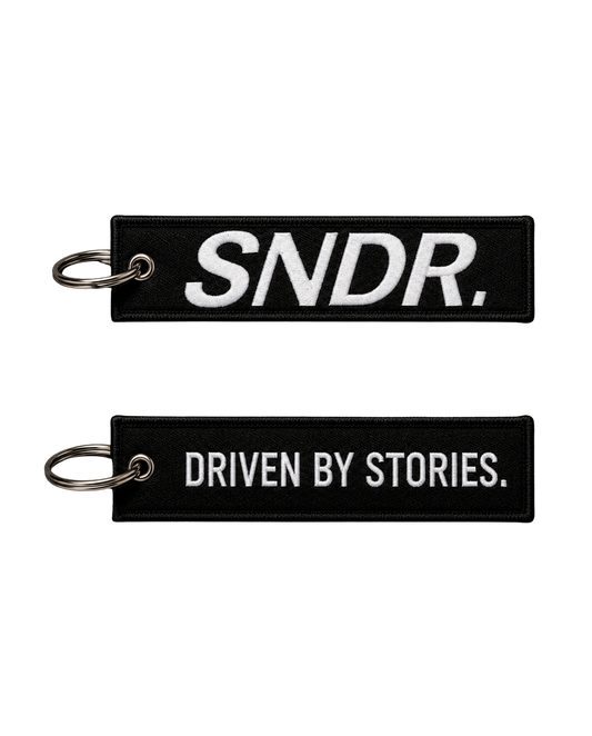 SNDR Embroidered Jet Tag